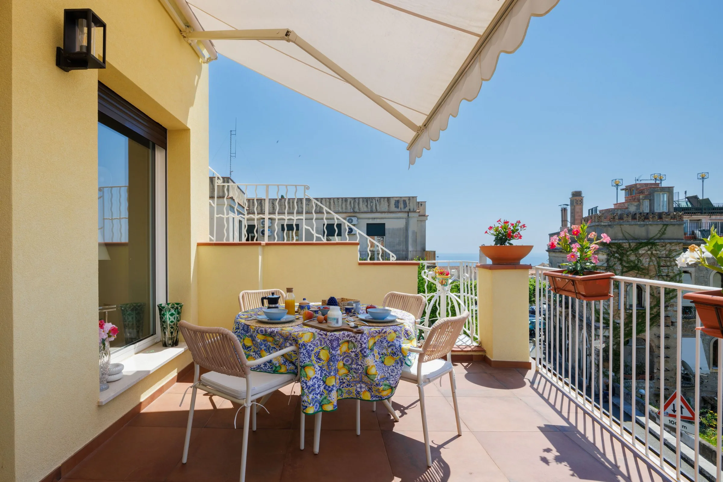 la terrazza della colazione
