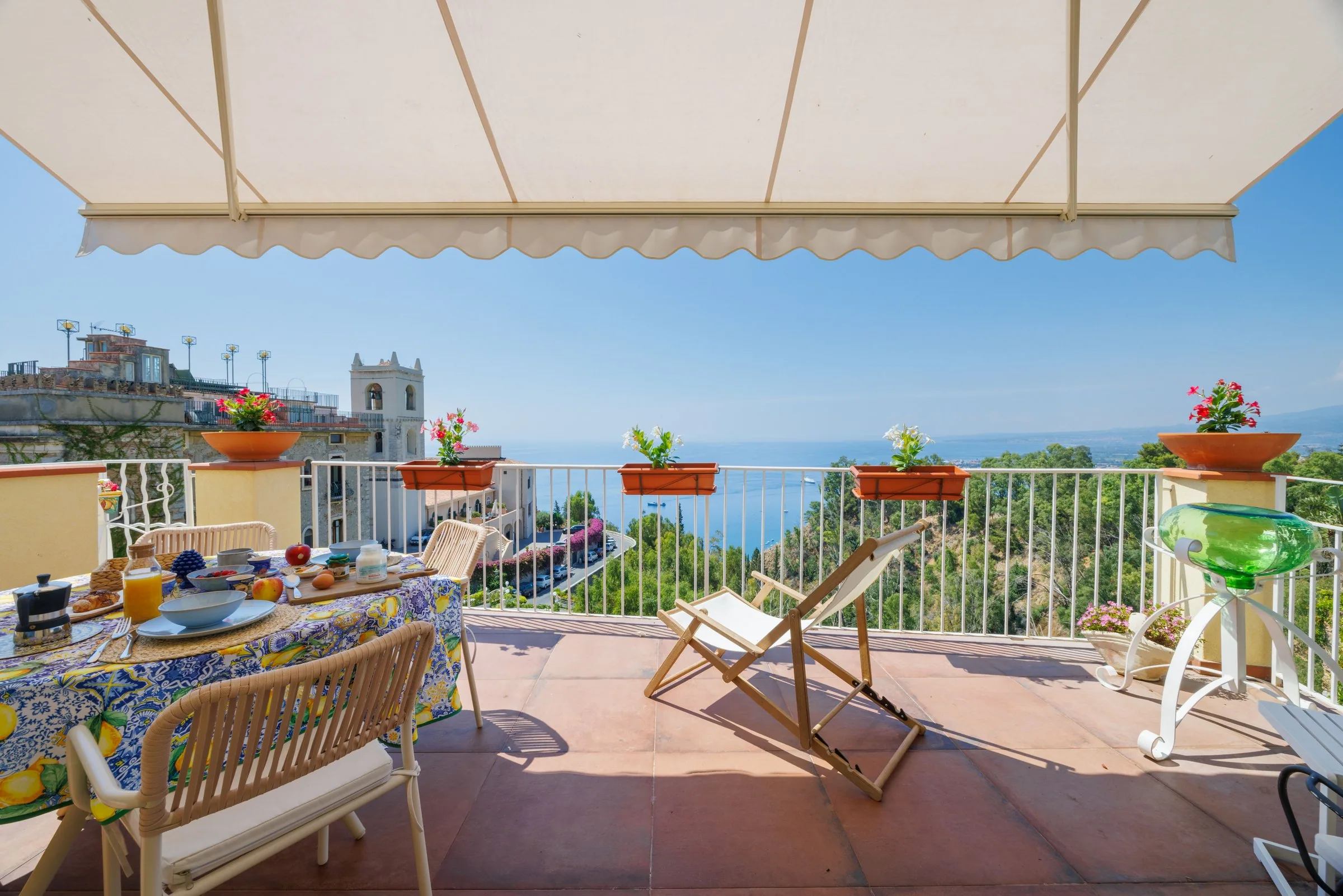 la terrazza della colazione