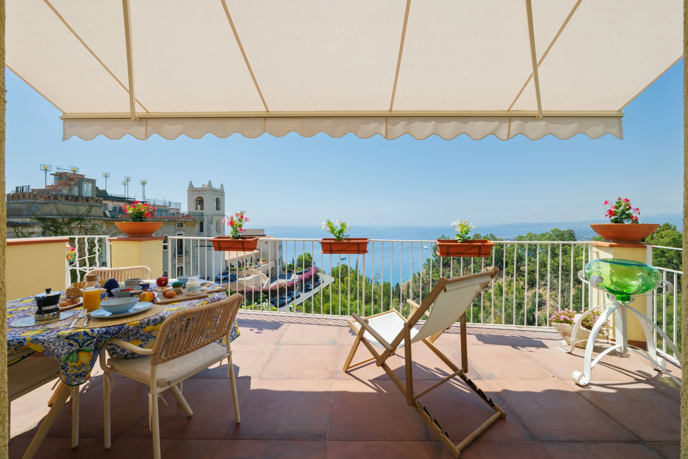 la terrazza della colazione